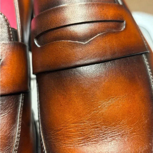 Stylish Brown Leather Loafers for Men - Picture 7 of 9
